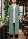 Long cardigan for women, Turkish made